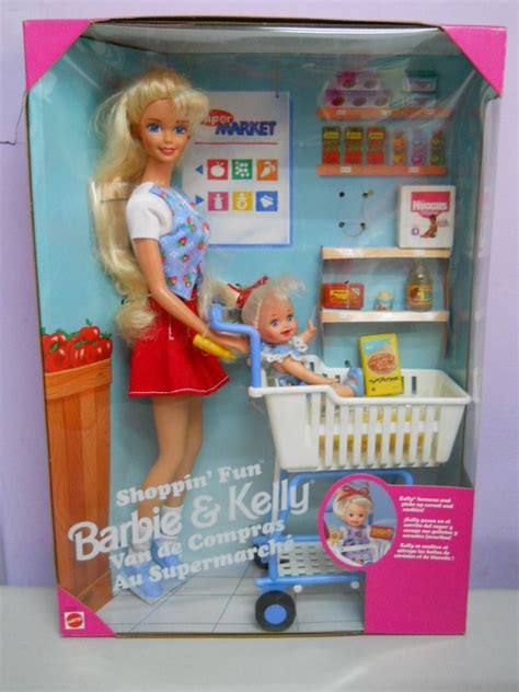 Shoppin Fun Barbie And Kelly 1995 Barbie 1990 Barbie Kids Vintage