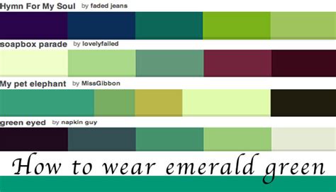 How To Wear Green Colour Of The Year Emerald Green