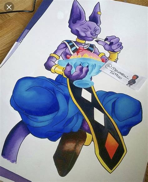 Youtube artstation instagram facebook a fun and re. Beerus tattoo idea eating (With images) | Dragon ball ...