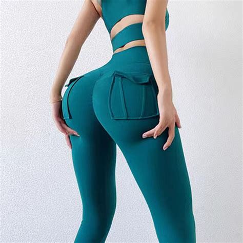 Sexy Open Crotch Leggings Crotchless Leggings With Zipper Sexy Gym