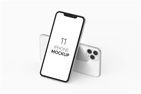 Iphone 11 Mockup By Unicdesign On Envato Elements