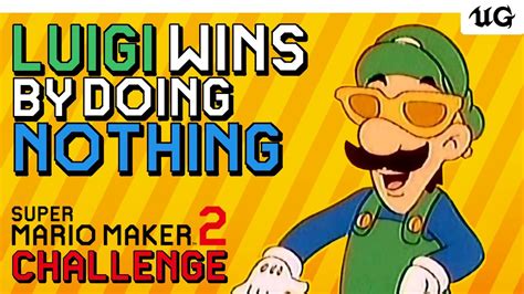 🛠️ Smm2 Challenge Luigi Wins By Doing Absolutely Nothing Youtube