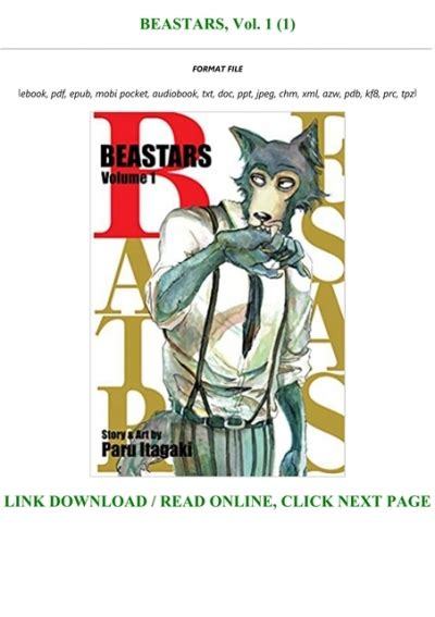 Beastarsvol11