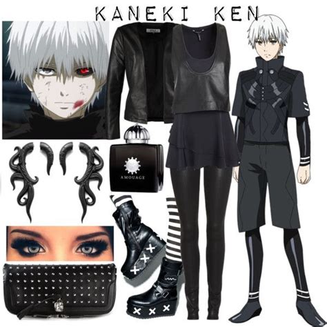 Kaneki Ken ~ Tokyo Ghoul Anime Inspired Outfits Casual Cosplay