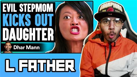 Evil Stepmom Kicks Out Daughter Dhar Mann Reaction Youtube