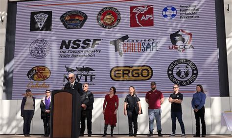 Nssf Area Leaders Launch “project Childsafe Albuquerque” Firearm