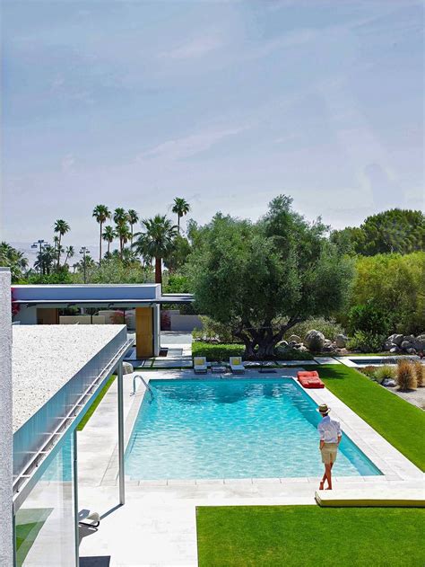 Over time, casa cody added more buildings with historic ties to the growth of palm springs, including the crocker cottage built for $1,000 in the 1940s as part of the el rincon apartments owned by francis crocker, who later spearheaded the building of the palm springs aerial tramway. Image result for | Modern pools, Palm springs architecture ...