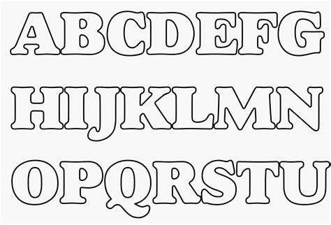 Moldes de letras bonitas para imprimir e colorir. Resultados de la búsqueda de imágenes: letras para ...