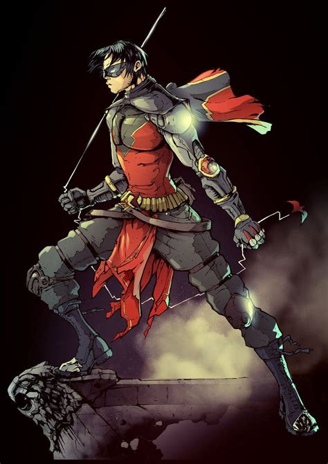 Robin Redesign Kobus Faber Dc Comics Art Comic Book Heroes Batman