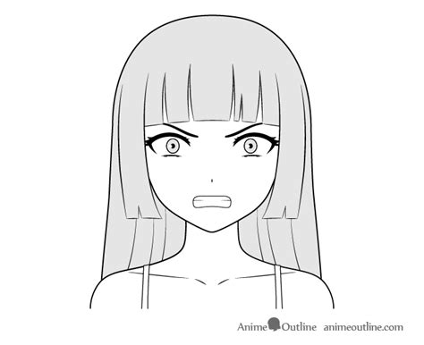 How To Draw Anime Characters Tutorial Animeoutline 2023