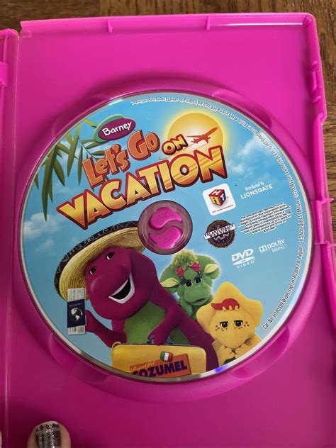 Barney Lets Go On Vacation Dvd 884487102774 Ebay