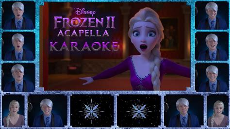 Frozen 2 Into The Unknown Karaoke Lyric Video Youtube
