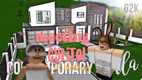 Meeting Cylito In Roblox Bloxburg Youtube