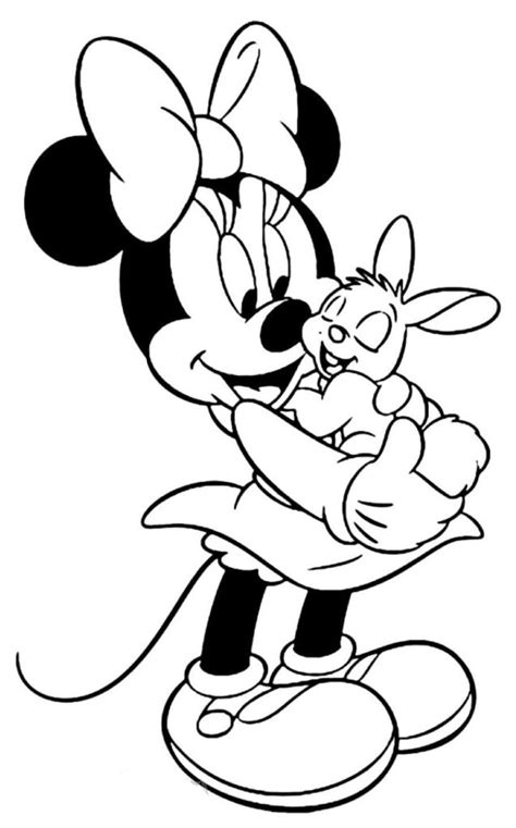 Minnie Mouse Coloring Pages For Kids Wonder Day — Coloring Pages For