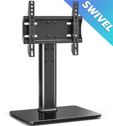 Fitueyes Universal Swivel Tv Standbase Table Top Tv Stand 19 To 39