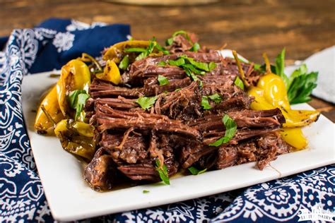 Made in the ip in just a fraction of the time. Crock Pot Roast With Banana Peppers Recipe - Banana Poster