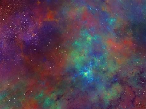 Rainbow Nebula By Melissasoup On Deviantart