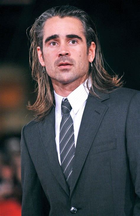 Long Haircut Of Colin Farrel Celebrity Long Hair Celebrity Hairstyles