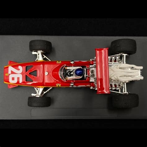 Ferrari 312 F1 Sieger Grand Prix France 1968 N° 26 Mit Fahrer Jacky