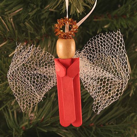 Popsicle Stick Angel Craft Popsicle Stick Christmas Crafts Angel
