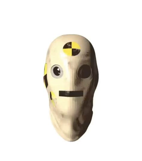 Asap Rocky Awge Crash Test Dummy Mask Testing Merch Face Ski Mask