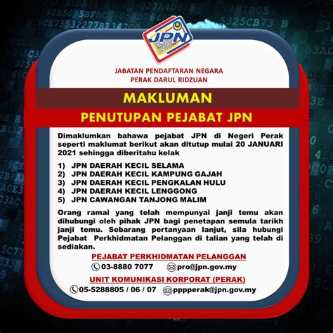 Selamat datang ke pautan pintas portal rasmi jabatan akauntan negara malaysia. JPN Daerah Selama Perak - Posts | Facebook