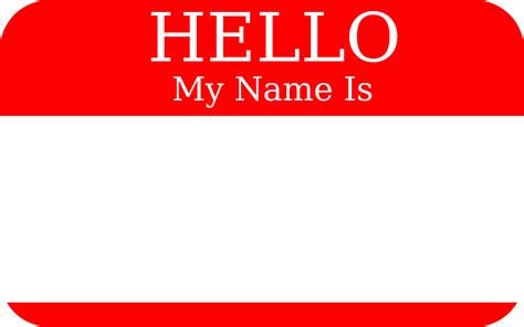 Hi My Name Is Printable Printable Word Searches