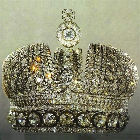 Imperial Crown Of The Tsarina Of Russia Russian Crown Jewels Royal