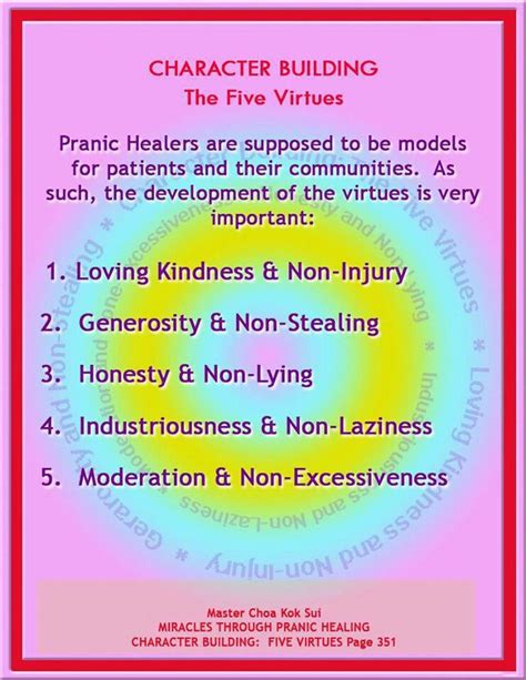 5 Virtues For A Better Life Pranic Healing Pranic Healing Meditation