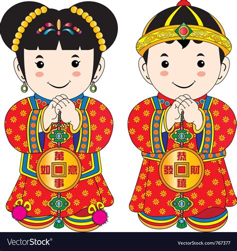 Who says cartoons are just for kids? Chinese cartoons Royalty Free Vector Image - VectorStock