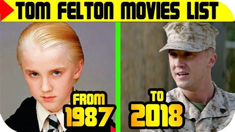 Tom Felton Movies List From To Tom Felton Films List
