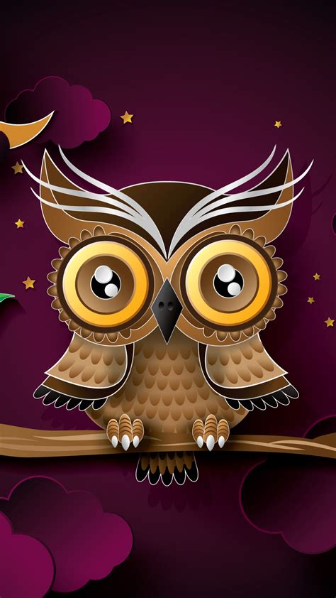 Hd Cute Owl Wallpaper For Android Pixelstalknet