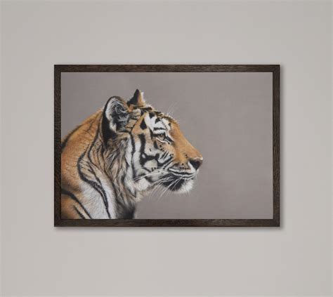 Framed Tiger Print Framed Tiger Art Tiger Tiger Print Etsy