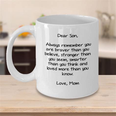 Our mothers give us so much love and care, it's important to show them that we appreciate everything they have done. Sentimental Gift for Son/40th Birthday Gift for Son ...
