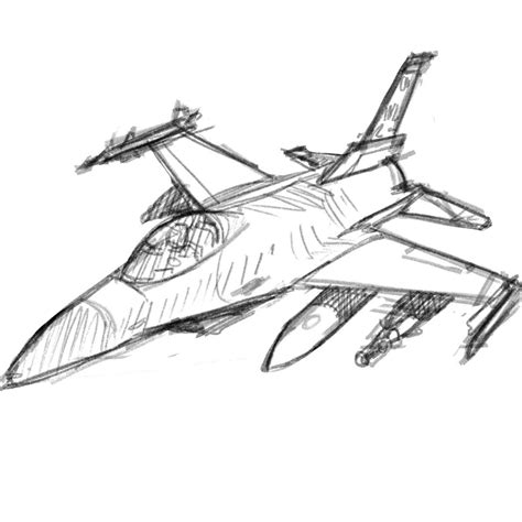 Fighter Plane Sketch At Explore Collection Of