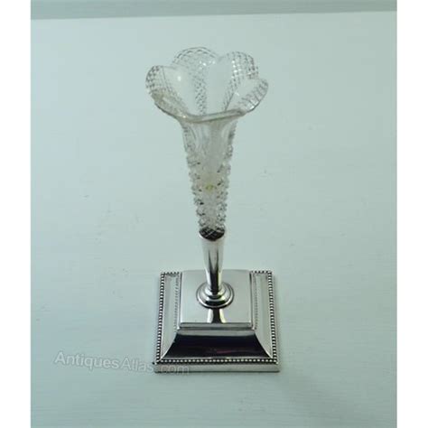Antiques Atlas Victorian Silver And Cut Glass Flower Vase