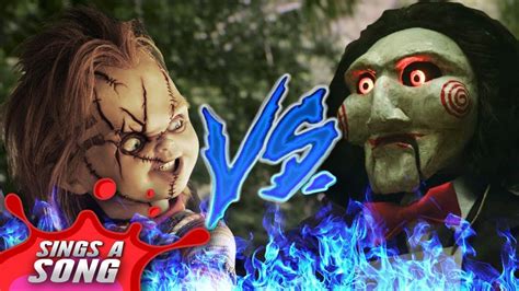 Chucky Vs Jigsaw Childs Play Vs Saw Horror Battle Rap Youtube