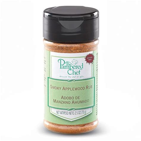 Smoky Applewood Rub With Images Pampered Chef Applewood Smart Cooking