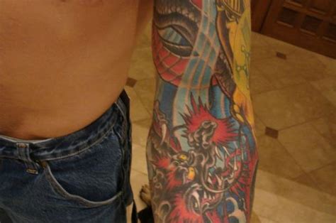 joe rogan s sleeve celebrity tattoo designs