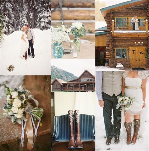 A Rustic Winter Destination Wedding In Aspen Colorado