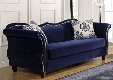 The camelback sofas history starts in the late 18th century and comes from the design studios of thomas chippendale.as you know, chippendale was an influential british furniture designer at that time and his style influence the industry even today. Blue Tufted Sofa - Home Furniture Design
