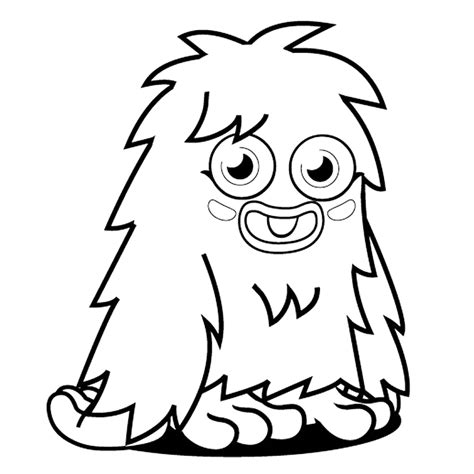 Cartoon Monster Coloring Pages at GetColorings.com | Free printable