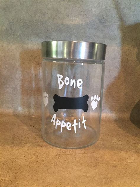 Personalized Dog Treat Jars Dog Treat Jar Treat Jars Dog Person