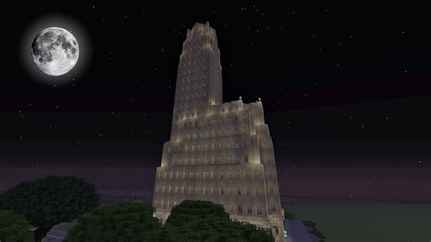 Roosevelt City Old Skyscraper Minecraft Xbox Youtube