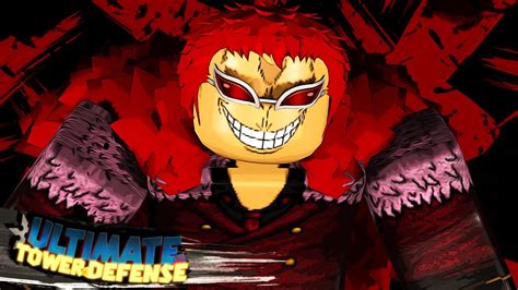 Crimson Doflamingo Has A Sticky Sus On Ultimate Tower Defense Roblox