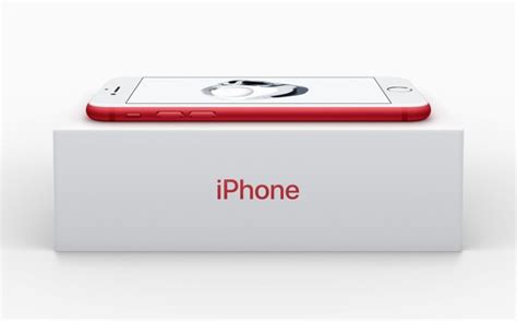 The Iphone 7 Goes Red To Help Fight Hivaids Techcrunch
