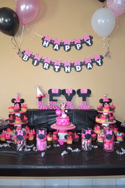 Minnie Mouse BowTique Birthday Party Ideas Photo 8 Of 28 Minnie