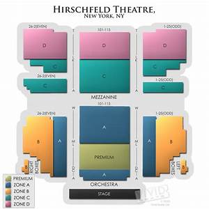 Al Hirschfeld Theatre A Seating Guide For Boots And Other