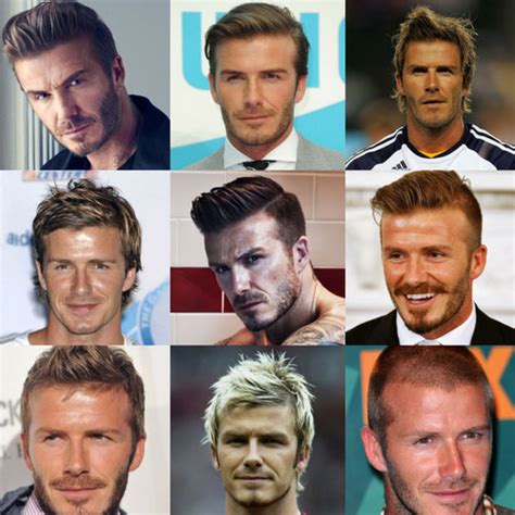 David Beckham Hairstyles Faux Hawk