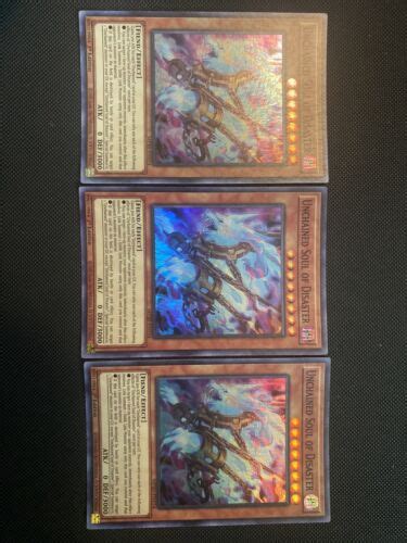 Unchained Soul Of Disaster Mp En Super Rare St Edition X Nm Ebay